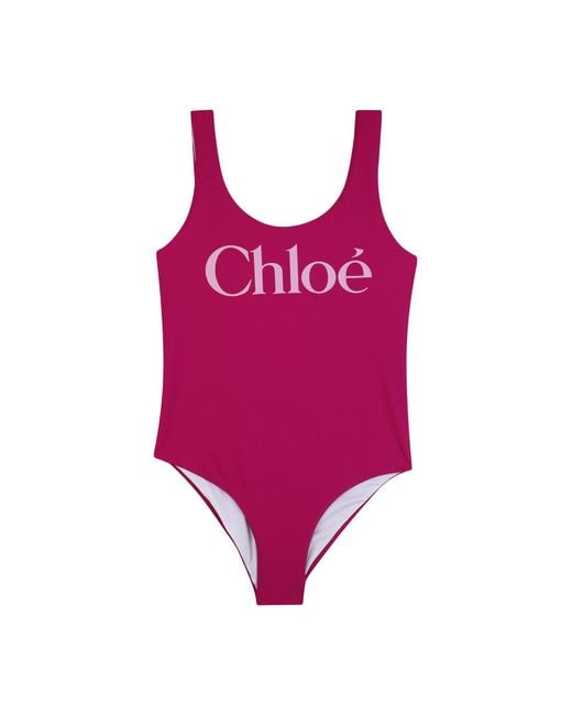 Chloé Pink Costume Intero