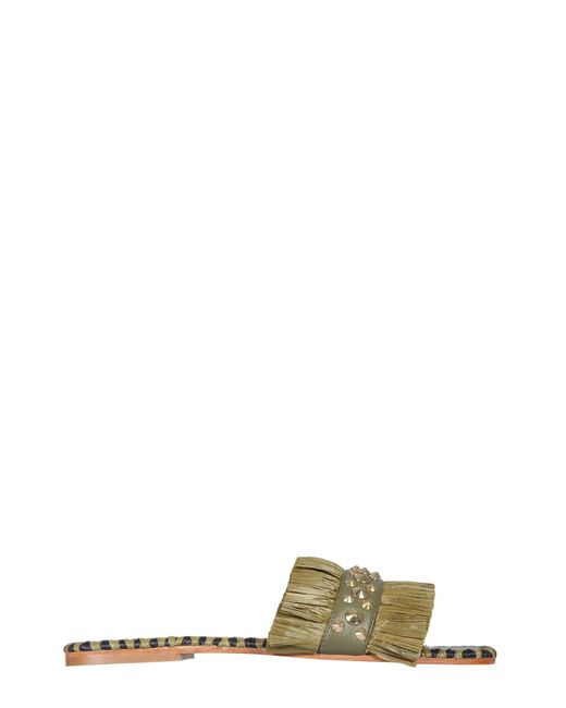 De Siena Shoes Green "Patrician" Sandals