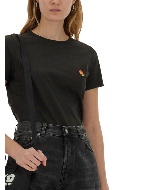 T Shirt Cotone-Donna di KENZO in Black