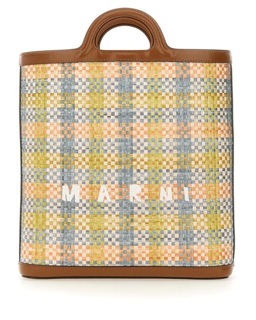 Marni Metallic Tropicalia Mini Handbag