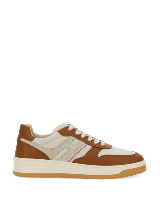 Hogan Natural H630 Leather Sneaker