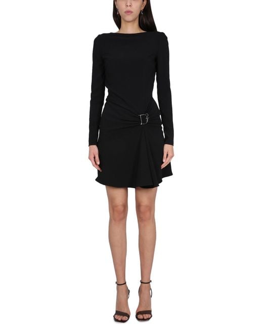 DSquared² Black Statement Dress