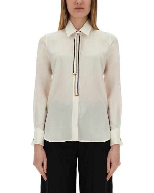 Camicia "Apollo" di Max Mara in Natural
