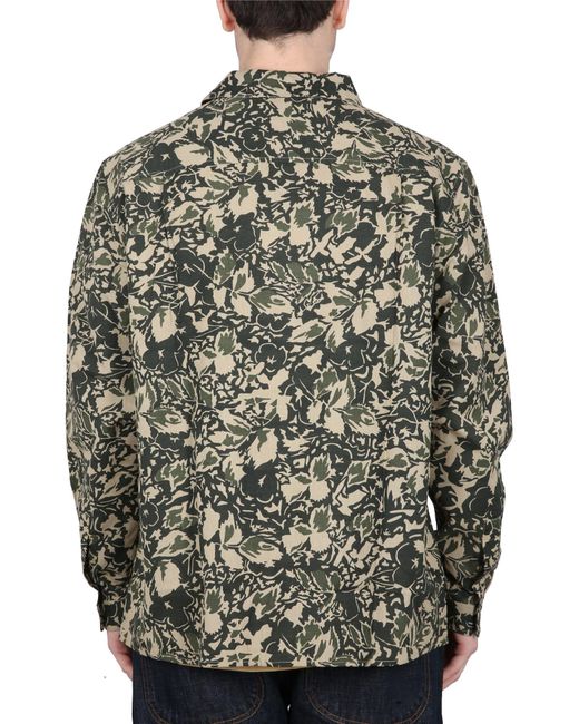Camicia Feathers di YMC in Gray da Uomo