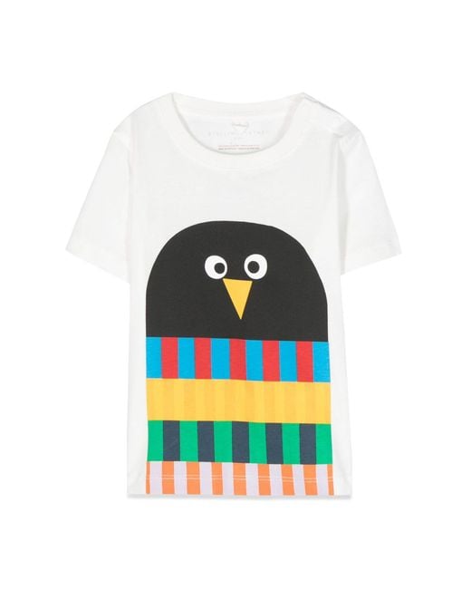 Stella McCartney White Stella Mc Cartney Penguin T Shirt