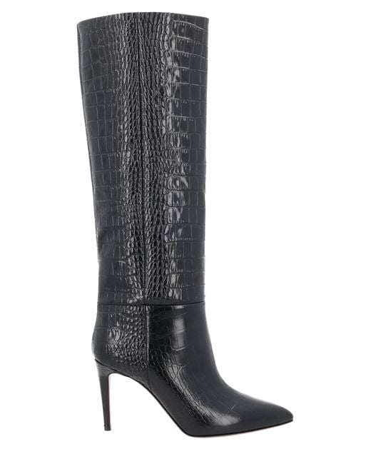 Paris Texas Gray Stiletto "Boot 85"