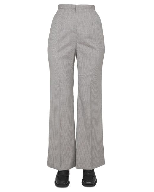 Fabiana Filippi Gray Micro Houndstooth Mini Pants For