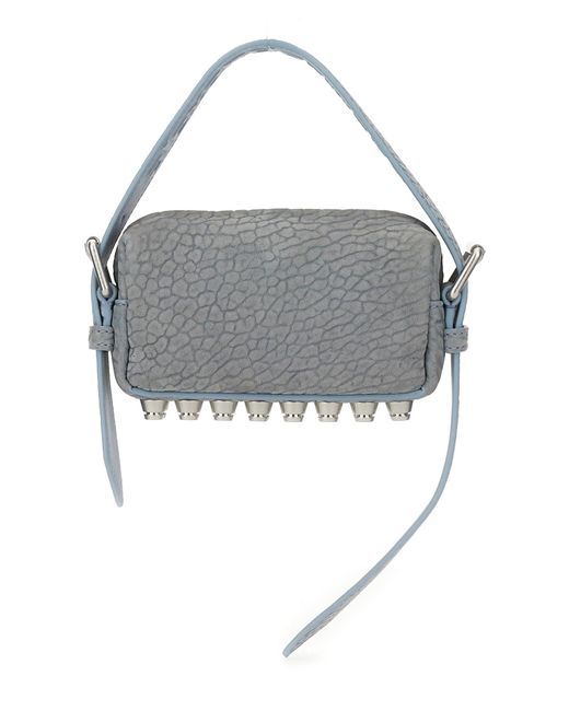 Alexander Wang Gray Rich Mini Shoulder Handbag