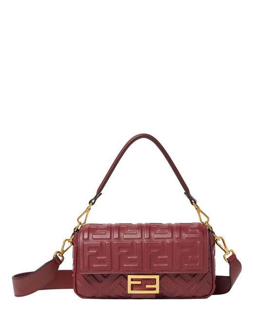 Fendi Purple Baguette" Bag