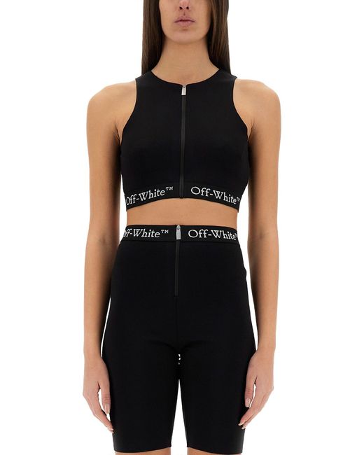 Off-White c/o Virgil Abloh Black Sleeveless Tops