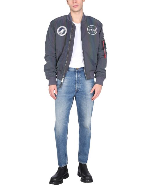 nasa jacket flight nylon