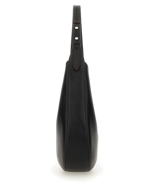 Di Bag Hobo In Pelle Piccola di Tod's in Black