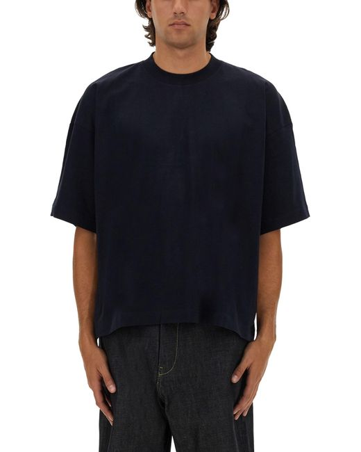 Studio Nicholson Black Jersey T-Shirt for men