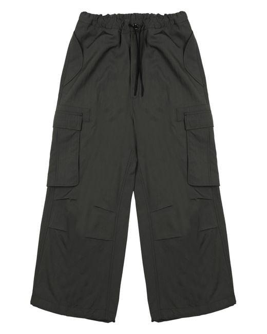 Nine:inthe:morning Gray Pantalone Cargo "Lucien" for men