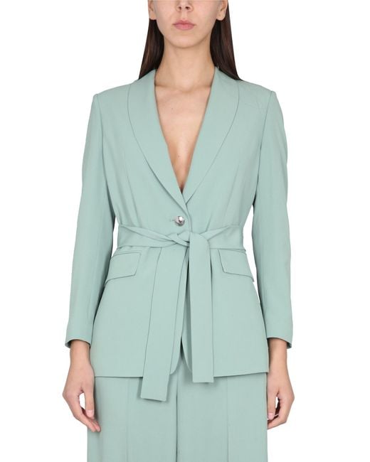 BOSS Women's Green Jikela Jacket BOSS Women's Green Jikela Jacket