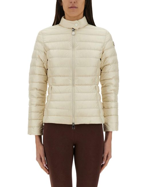 Moncler Natural Short Down Jacket "Igelle"