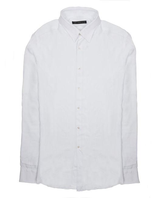 Low Brand White Camicia for men