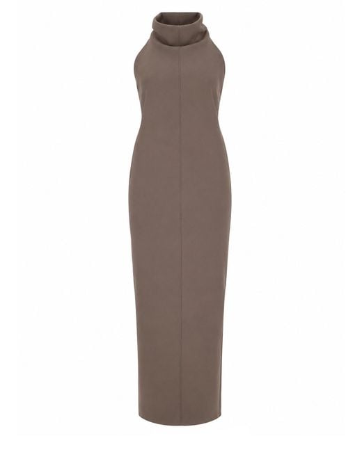 Khaite Brown Abito "Roxanne"