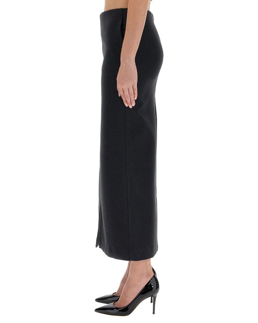 Gonna Lunga Svasata di Philosophy Di Lorenzo Serafini in Black