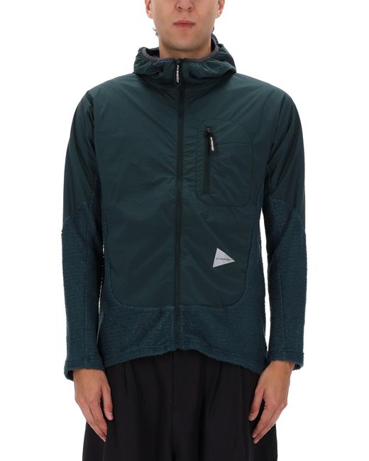 And Wander Blue "Alpha Direct" Jacket