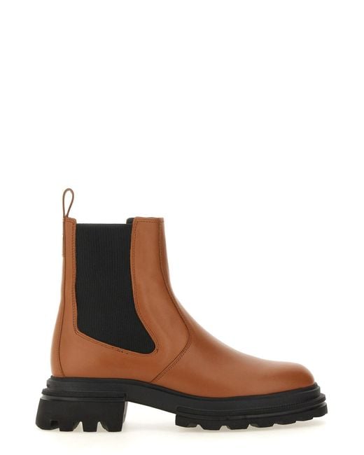 Hogan White Chelsea Boot