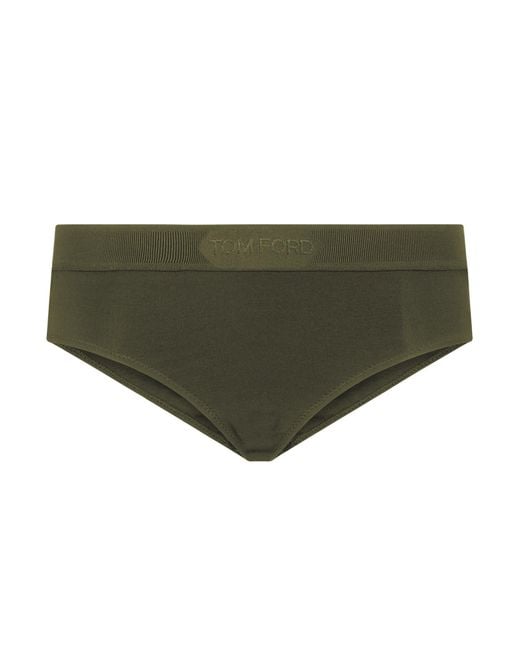 Tom Ford Green "Boy Signature" Culottes