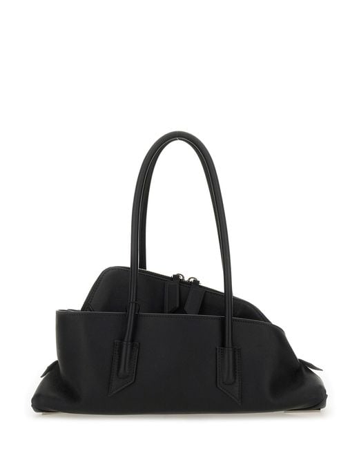 The Attico Black "The Walk" Bag Small