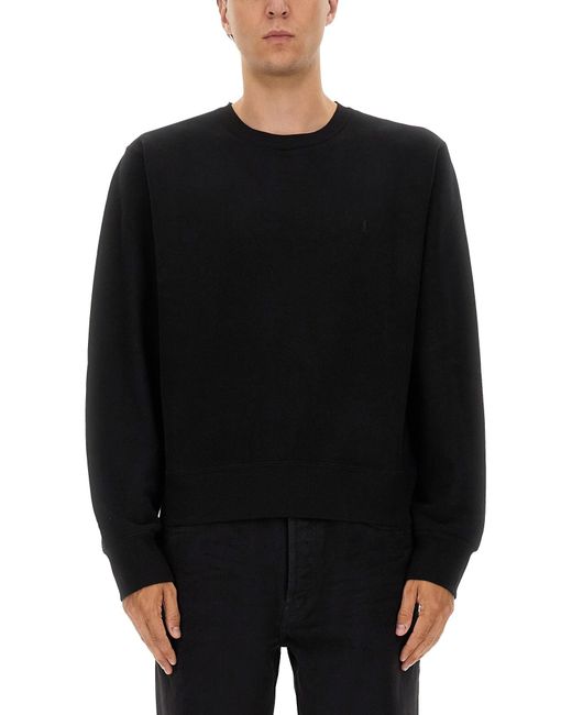 Saint Laurent Black "cassandras" Sweatshirt for men