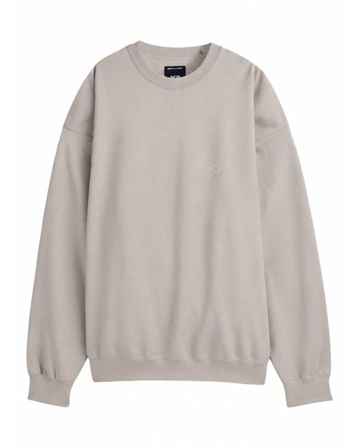 Y-3 Purple Sweatshirt With Logo