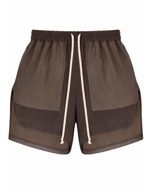 Rick Owens Brown Boxers Shorts