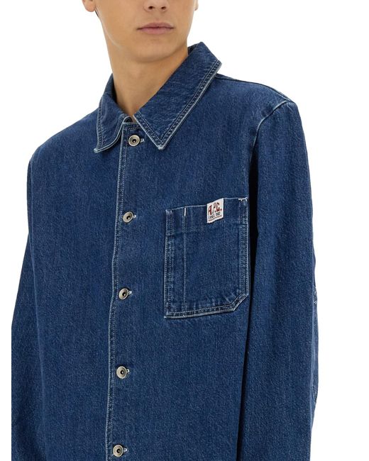 A. P.C. Giacca "Ralph" di A.P.C. in Blue da Uomo