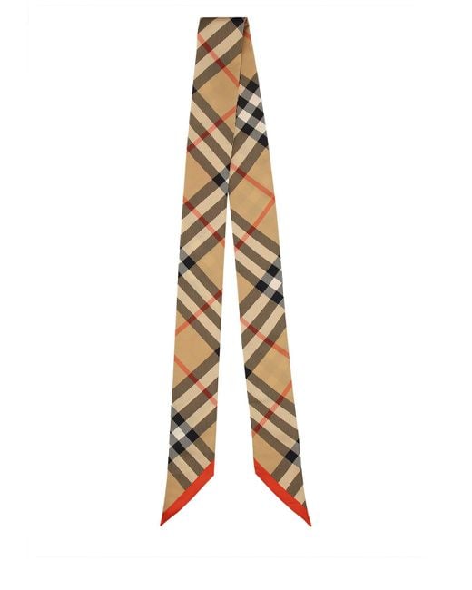 Sciarpa di Burberry in Metallic