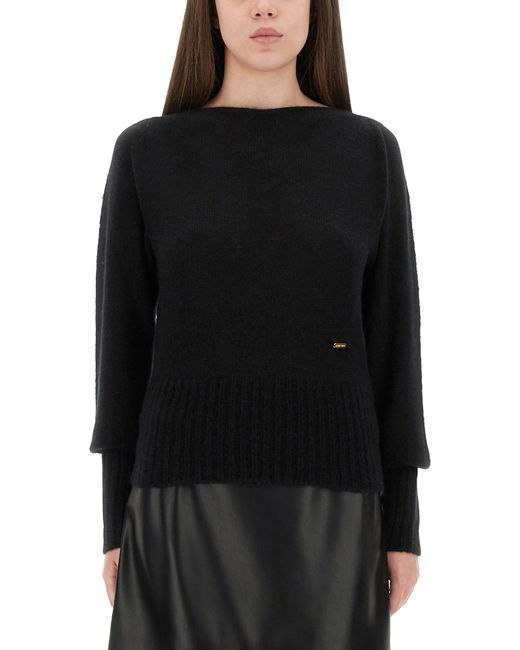 Tom Ford Black Boat-Neck Sweater