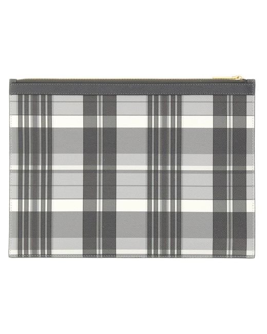 Medid Document Teast di Thom Browne in Metallic da Uomo