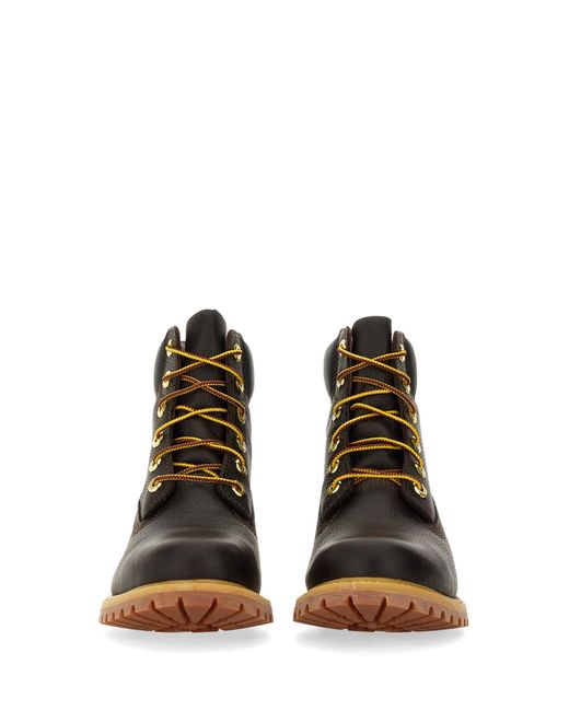 Stivale Stringata di Timberland in Black