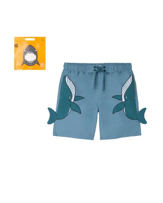 Stella McCartney Blue "Smiling Orca" Costume