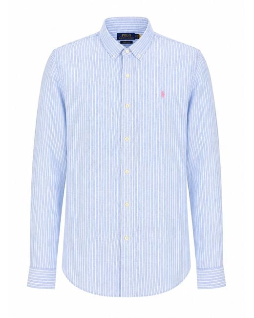 Polo Ralph Lauren Blue Camicia for men