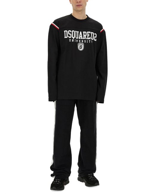 Jogging Pants-Uomo di DSquared² in Black da Uomo