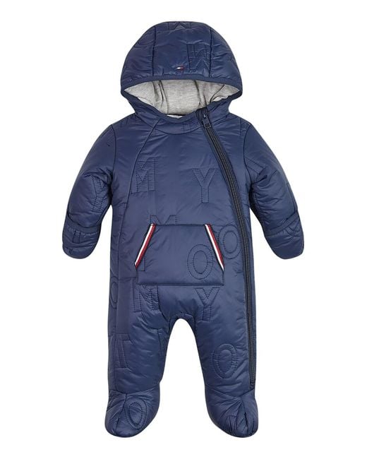Tommy Hilfiger Blue Baby Skisuit