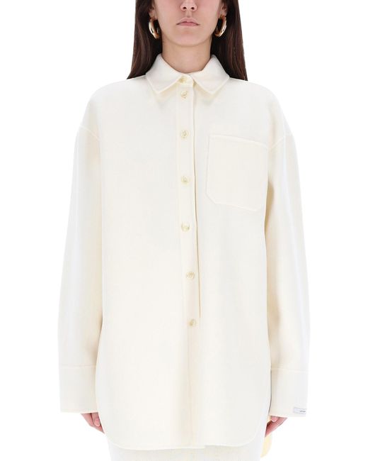 Sportmax White Oversize Shirt