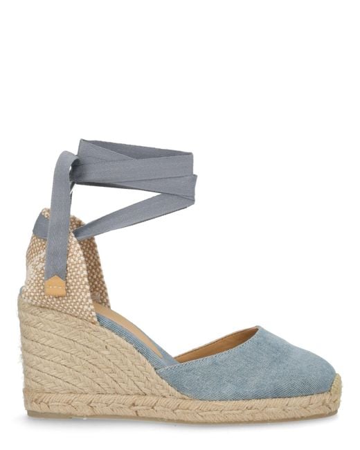 Castaner Blue Espadrille "Cute"