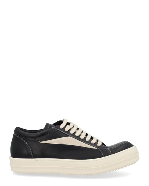 Rick Owens White Sneaker "Vintage" for men