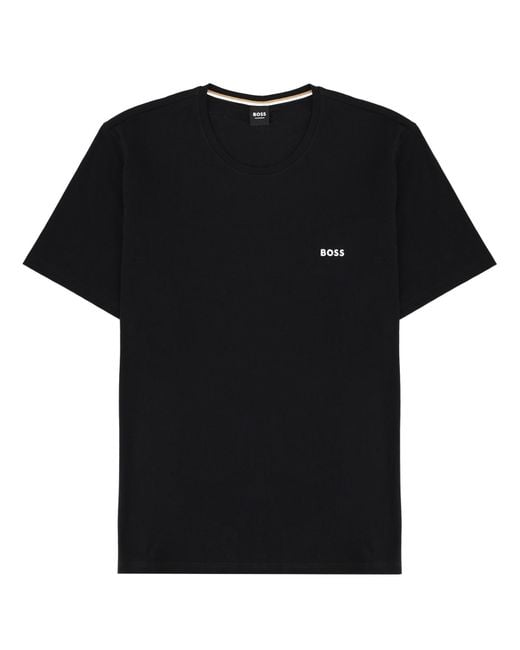 Boss Black T-Shirt With Logo for men
