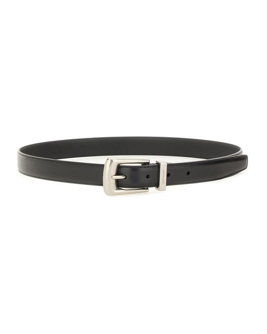 Saint Laurent Black "Folk" Belt for men