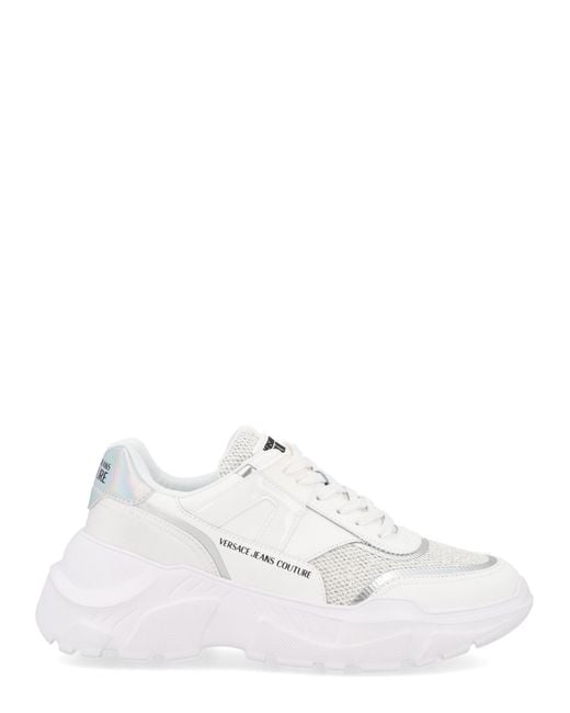 Versace Jeans Couture White Sneaker "Speedtrack" Con Logo