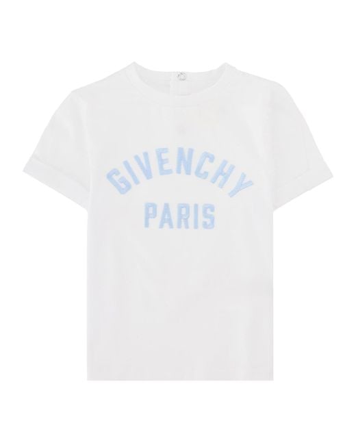 Givenchy White T-Shirt Con Stampa