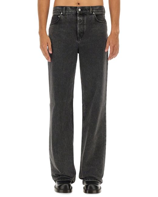 McQueen Black Jeans for men