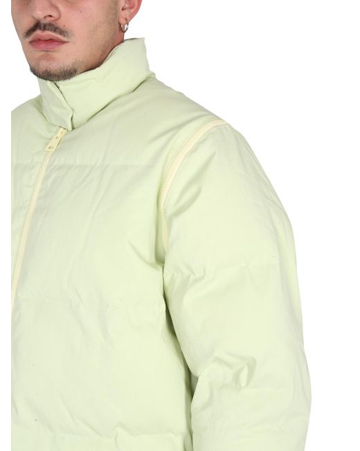 Giacca Con Zip di Sunnei in Green da Uomo