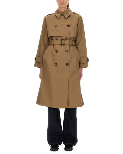 Barbour Natural "Aoife" Rain Trench Coat