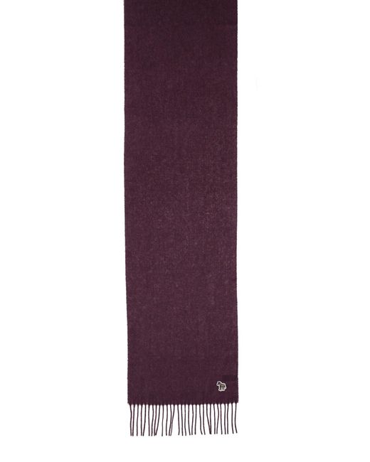 Paul Smith Purple "Damson" Scarf for men